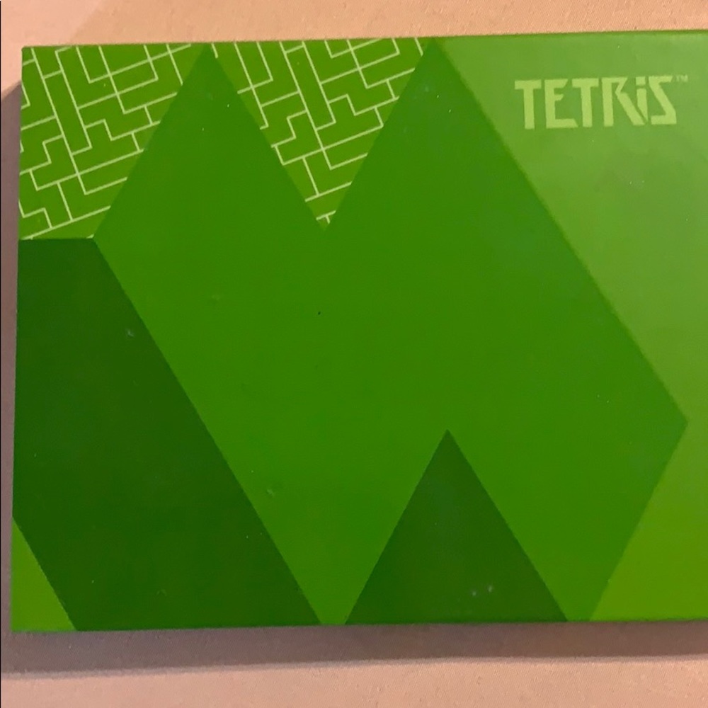 Tetris theme eyeshadow